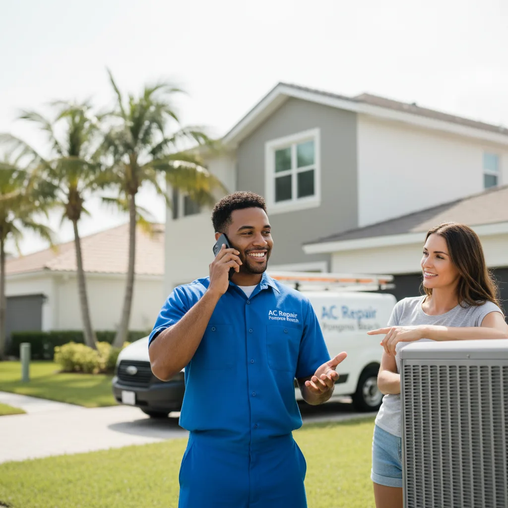 AC Repair Pompano Beach customer support in Sunshine
